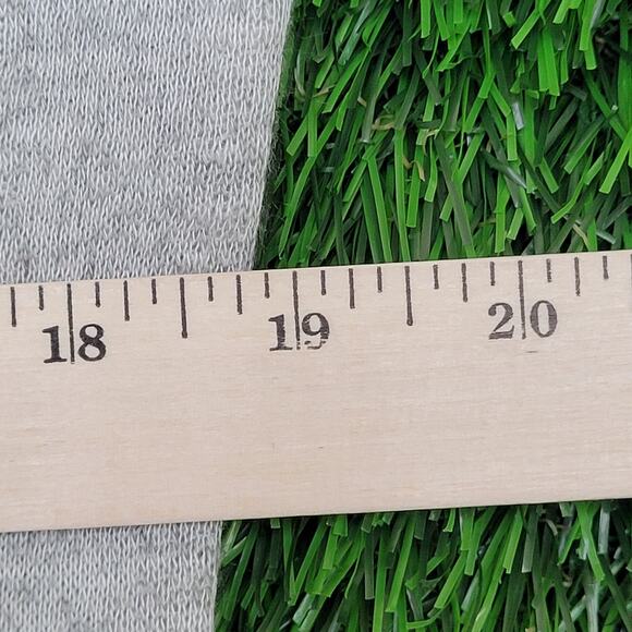 Vintage 90s MOD Blank Sweatshirt XS/S 19x23 Gray Colorblock - Picture 5 of 10